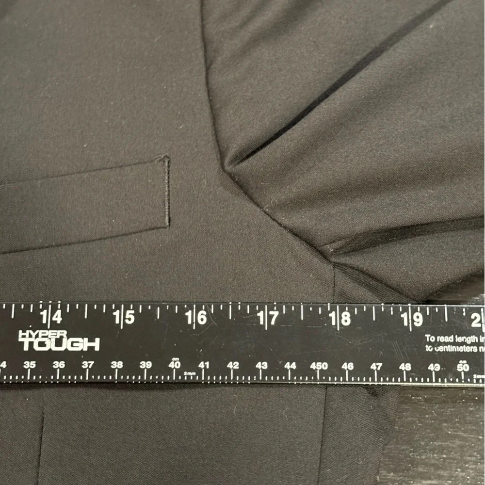 Topman Black Sport Coat Modern Tailored Fit - Picture 13 of 15
